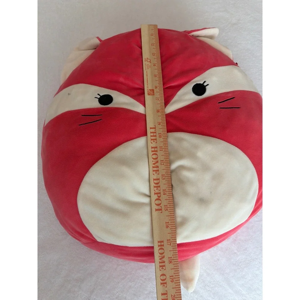 Squishmallow Fifi the Red Fox Plush Stuffed Animal Toy Red White Large Plushy